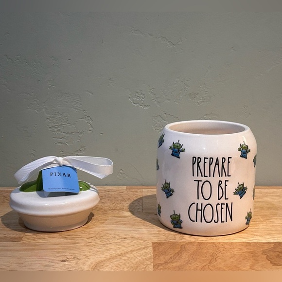Disney Pixar Toy Story "Prepare To Be Chosen" Ceramic Canister By Rae Dunn NWTS - Picture 3 of 5